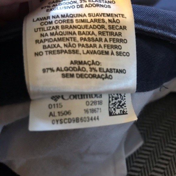 Blue Columbia Pants - Picture 6 of 6